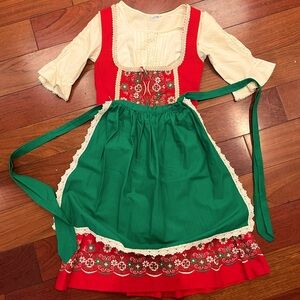 Vintage origional Will Dirndle authentic 70s Oktoberfest dress szS